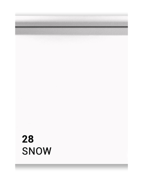Studio Baggrund 2,70 x 10m Snow